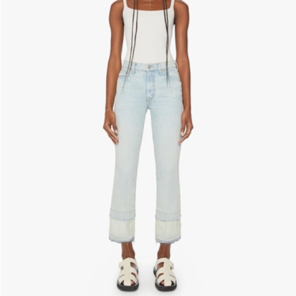 NWOT Mother Denim Jeans The Insider Double Double Hover sz. 28